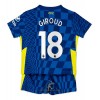 Officiële Voetbalshirt + Korte Broek Chelsea Olivier Giroud 18 Thuis 2021-22 - Kids